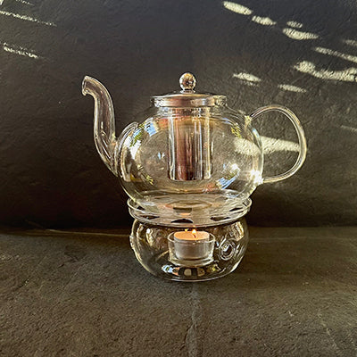 Glass Teapot Warmer